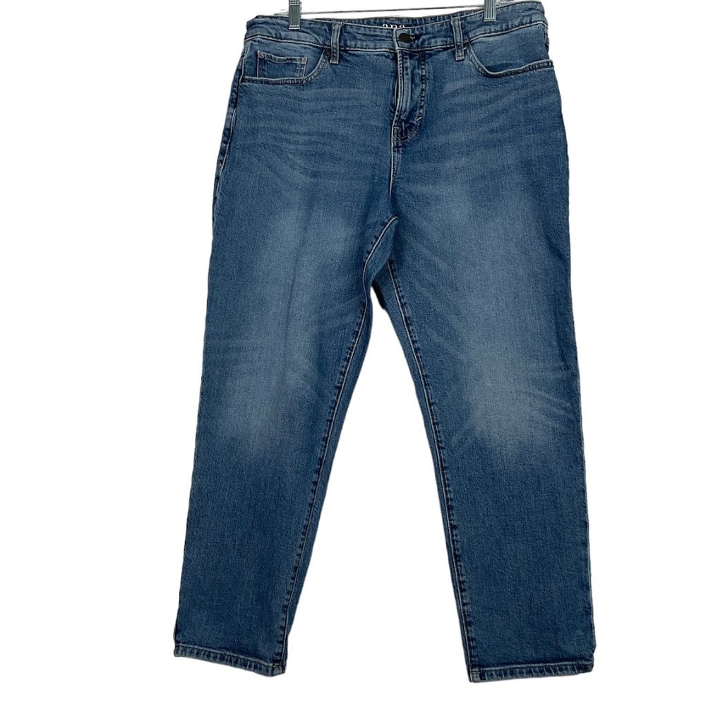 a.n.a. Mid Rise Boyfriend Jeans Stretch Denim Size 12